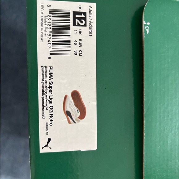Puma Super Liga OG Retro Size 12 New in Box - Picture 8 of 8